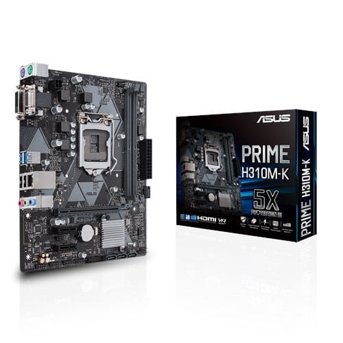 Asus PRIME H310M-K Motherboard