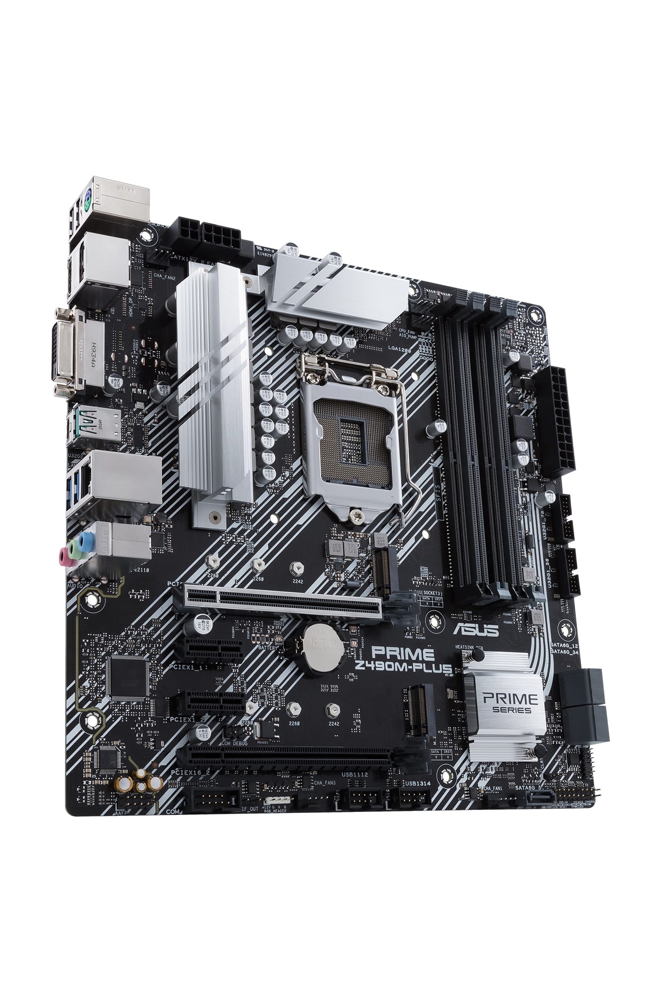 Z490 Motherboard Asus 10th Gen Intel Chipset Asus Prime Z490M-Plus