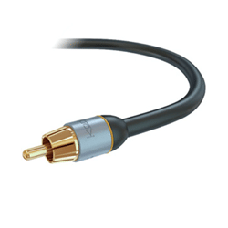 Kordz PROShallow Mount Single RCA Lead with Multi-color Bands Cable - 2.0m

