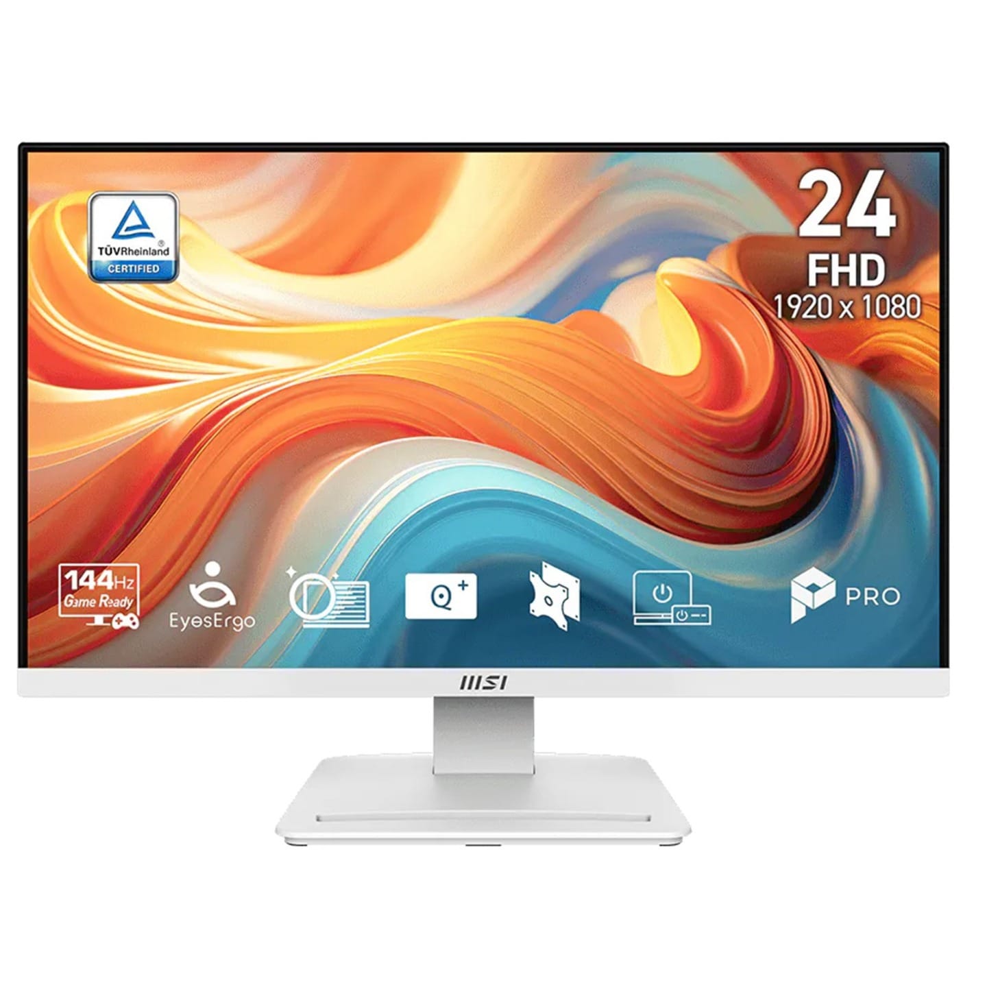 MSI PRO MP241W E14V 23.8" FHD 1ms 144Hz Monitor - White