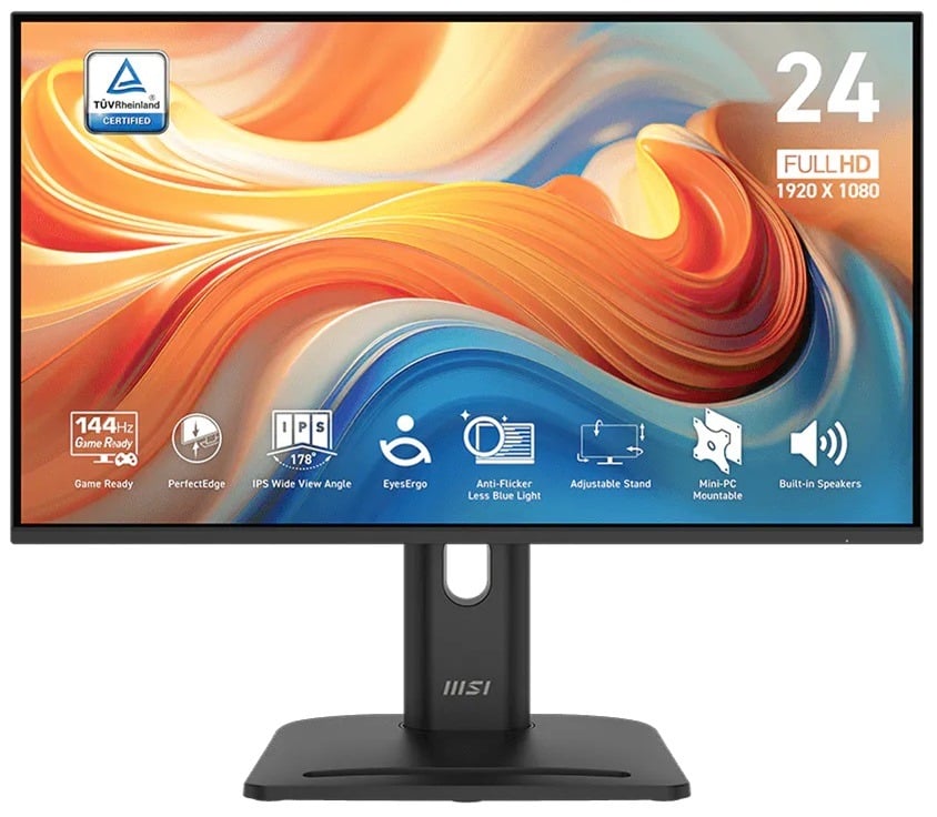 MSI PRO MP245PHG E14 24" FHD IPS 1ms 144Hz Monitor