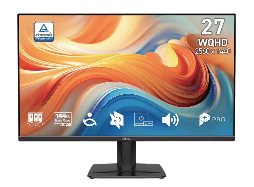 MSI PRO MP275Q E14  27" IPS WQHD 1ms 144Hz Adaptive-Sync Monitor