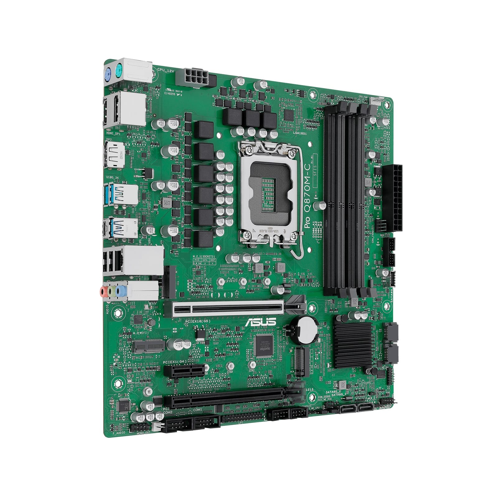 Asus PRO Q870M-C-CSM LGA 1851 Micro-ATX Motherboard