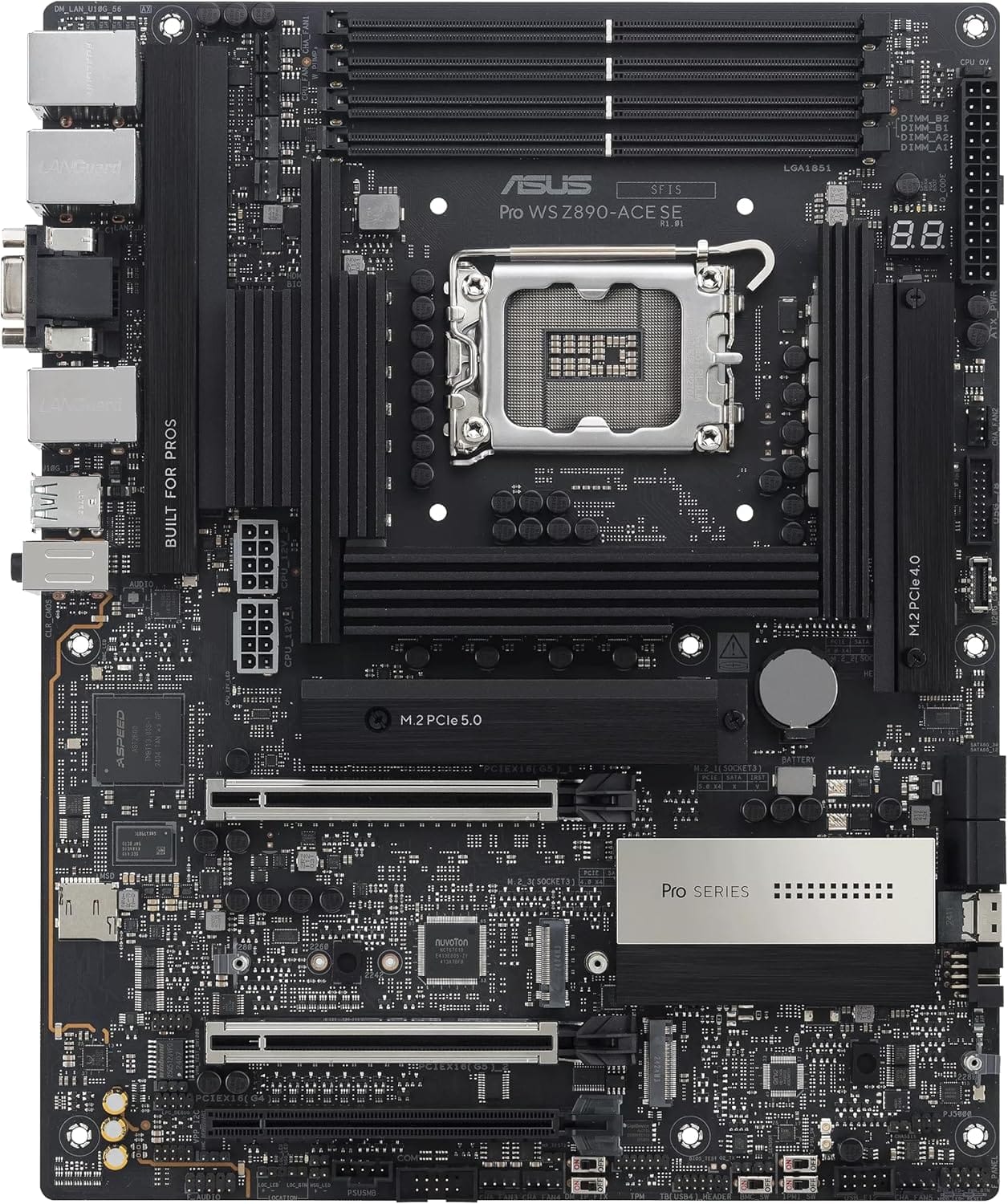 Asus PRO WS Z890-ACE SE Workstation LGA 1851 Motherboard