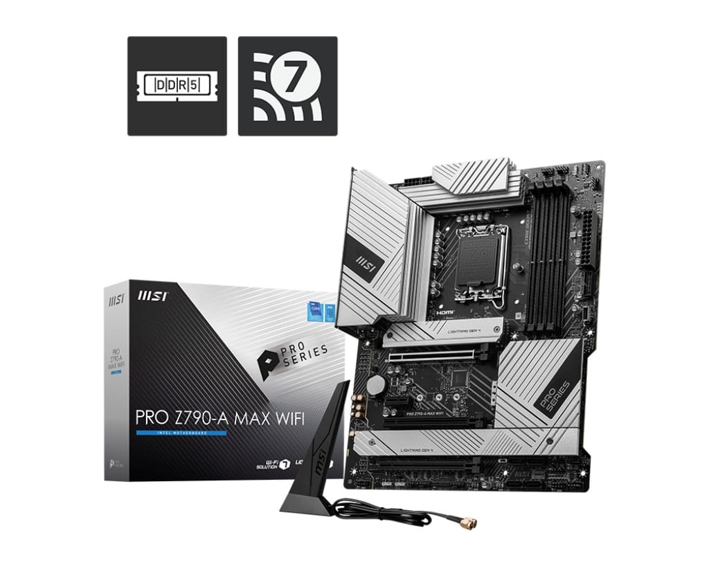 MSI PRO Z790-A MAX WIFI LGA1700 ATX Motherboard