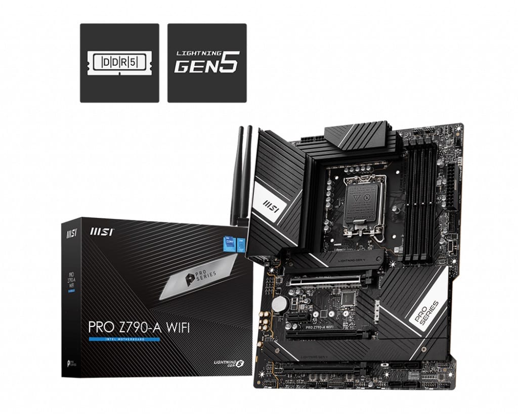 MSI PRO Z790-A WiFi LGA 1700 ATX Motherboard