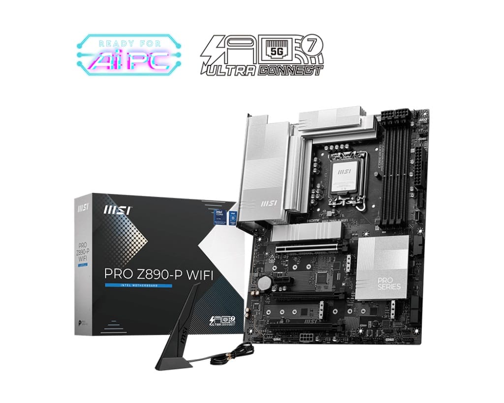 MSI PRO Z890-P WIFI LGA1851 ATX Motherboard