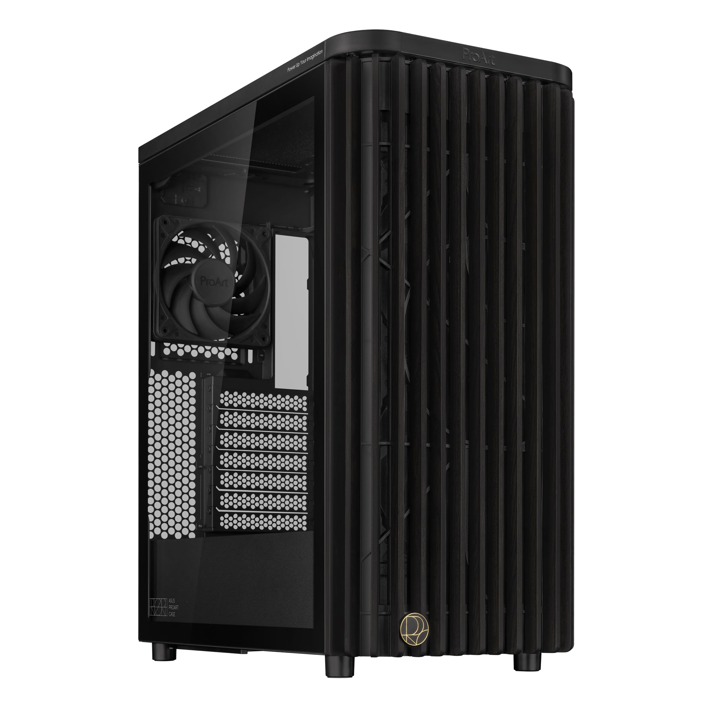 Asus ProArt PA401 Wood Edition Tempered Glass Panel ATX Computer Case