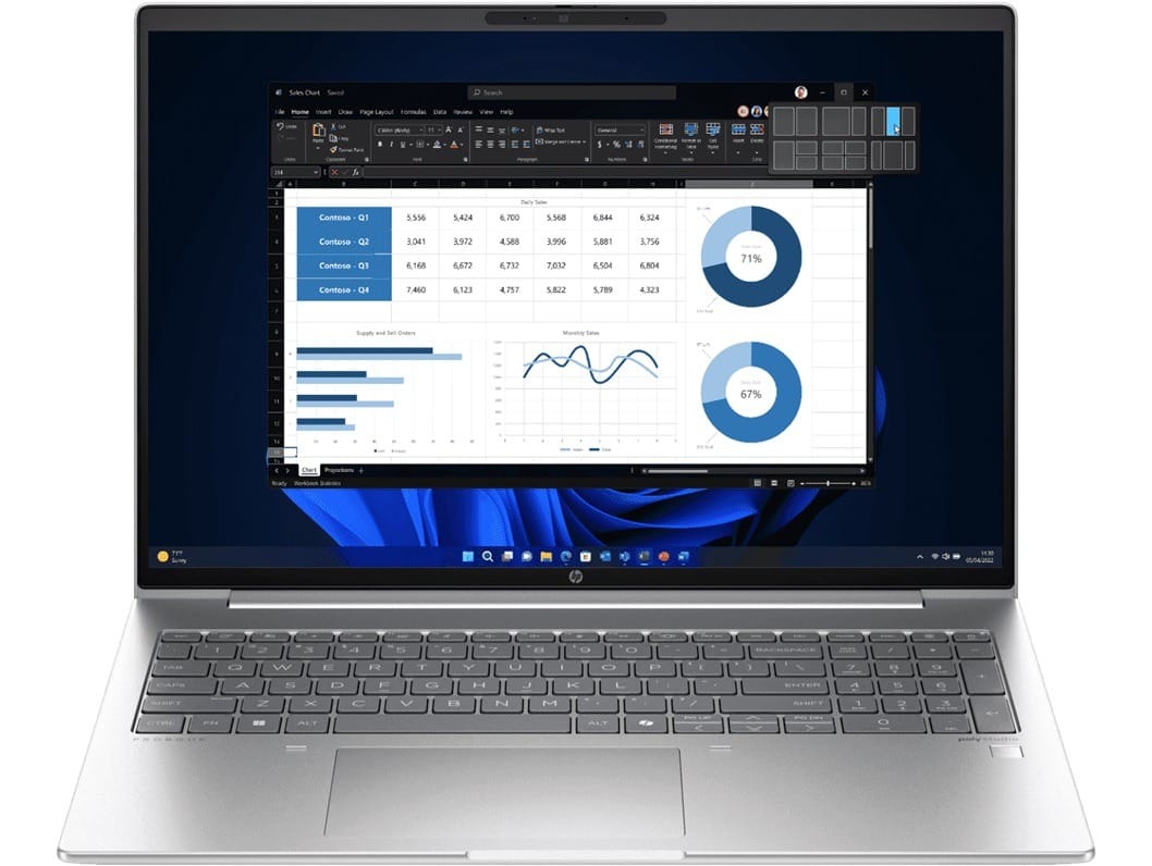 HP Probook 460 G11 16" WUXGA Laptop, Ultra 5-125U, 32GB RAM, 2TB SSD, Windows 11 Pro
