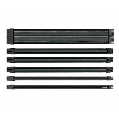 Thermaltake TtMod Sleeved Power Supply Extension Cable Set Space Gray