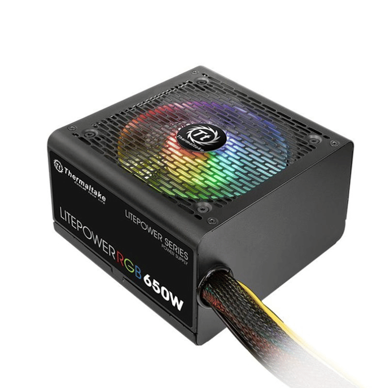 Thermaltake Litepower 650W RGB Non-Modular Power Supply