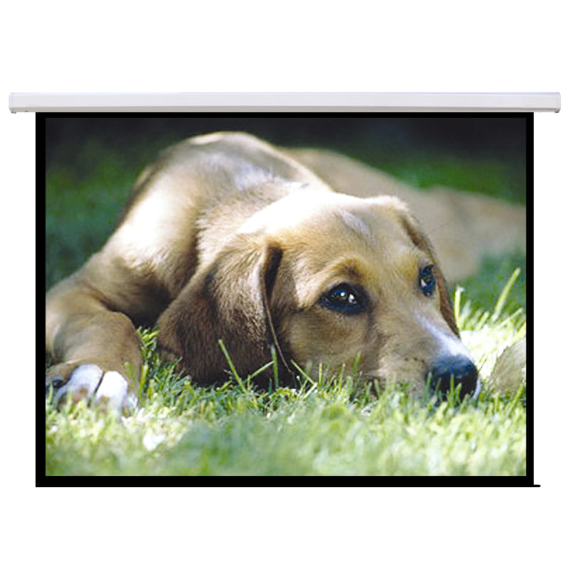 Brateck Electric Projector Screen 2.0x1.5m (4:3 ratio) with Remote Control（PSAC100）