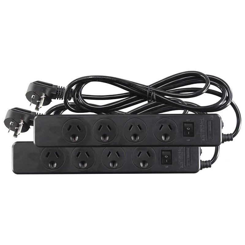 Jackson 4-Outlet Surge Protected Powerboard 2-Pack
