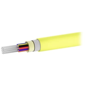 Severedge 24- Core Indoor/Outdoor Single Mode OS2 Fibre Cable - Yellow
