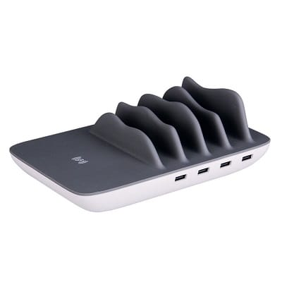 Laser USB-Charging Station 4P and Holder Stand