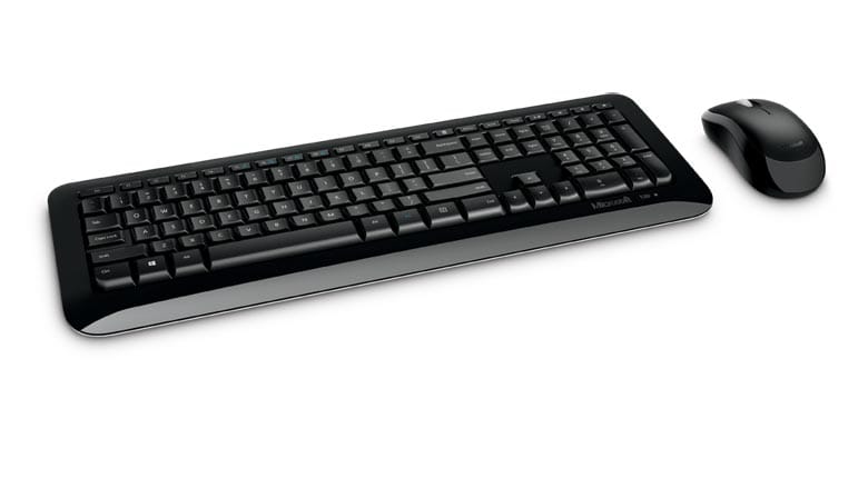 Incase Designed by Microsoft Desktop 850 Wireless Keyboard And Mouse - Black