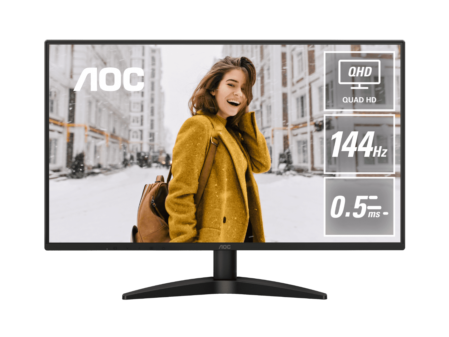 AOC Q27B36X 27" IPS QHD 144Hz 0.5ms Adaptive Sync Monitor