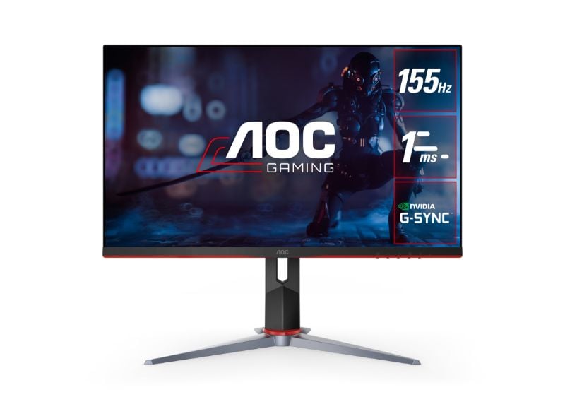 Manufacturer Refurbished AOC Q27G2S 27" IPS QHD 155Hz 1ms G-Sync Compatible Gaming Monitor