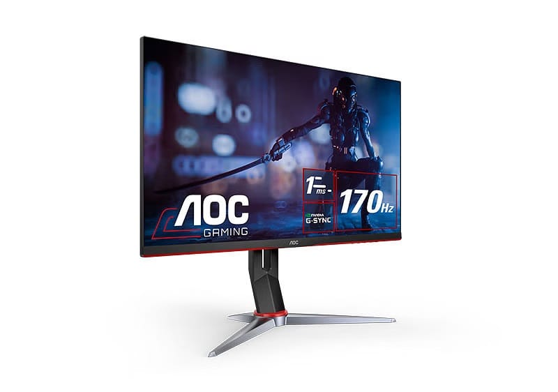 (Carton Damaged) AOC Q27G2S 28" 2K IPS 1ms 170Hz G-Sync Compatible HDR 400 Height Adjustable Monitor