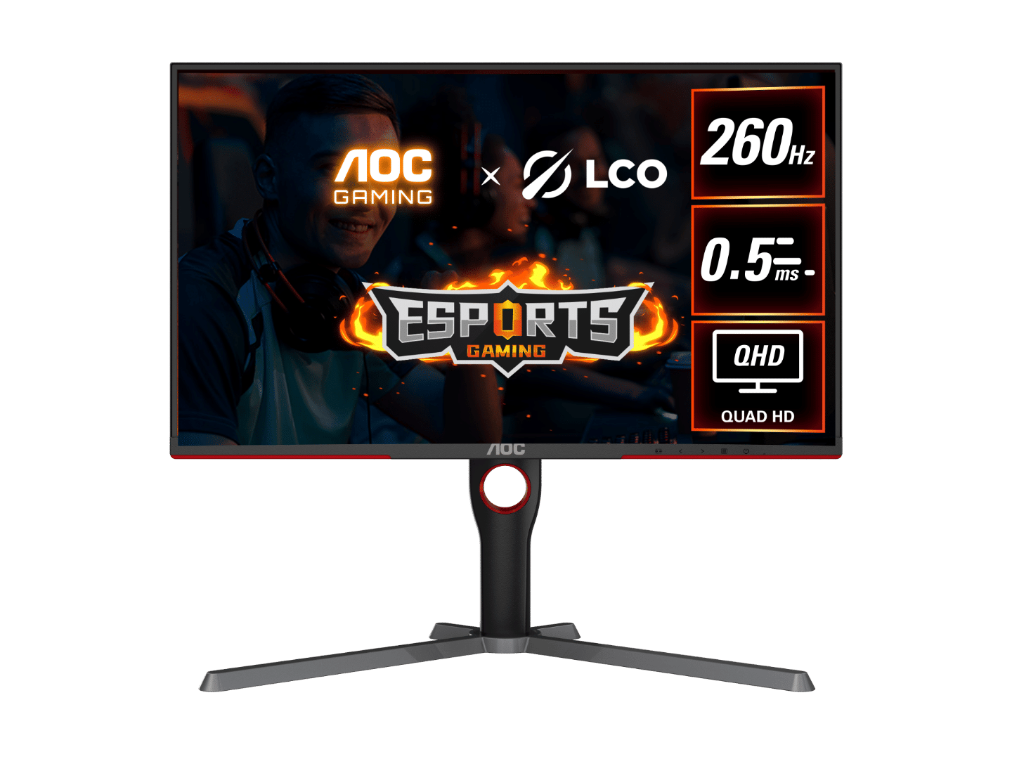 AOC Q27G3ZN 27" QHD IPS 0.5ms 260Hz Adaptive Sync Monitor