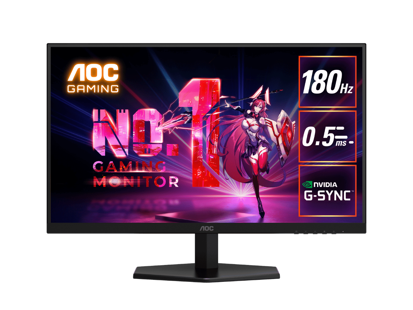 AOC Q27G40E 27" QHD IPS 1ms 180Hz G-Sync Monitor