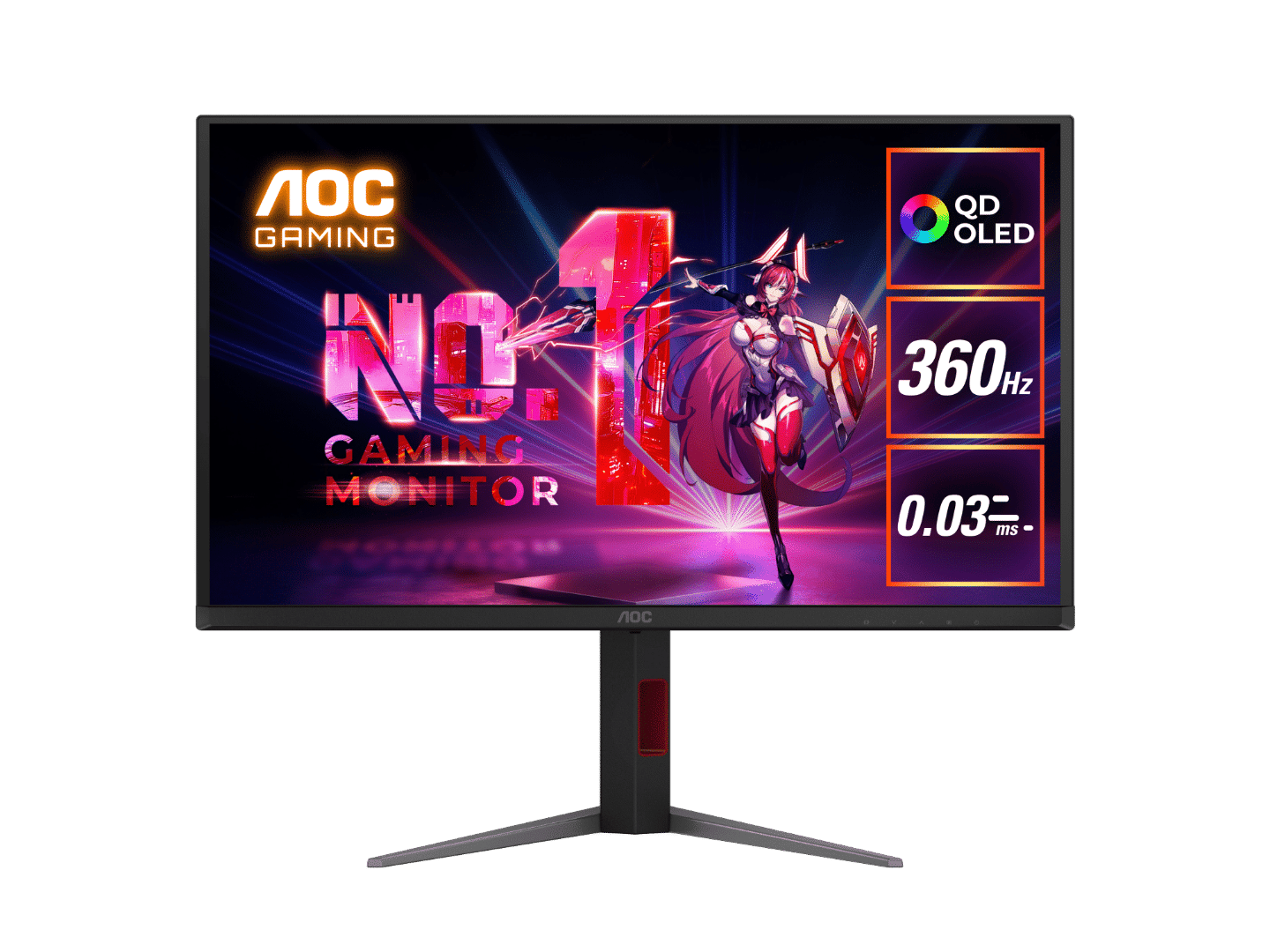 AOC Q27G4SD 26.5" QHD-OLED 0.03ms 360Hz Adaptive Sync Monitor