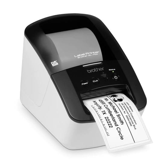 Brother QL-700 Plug And Print Professional Label Printer
