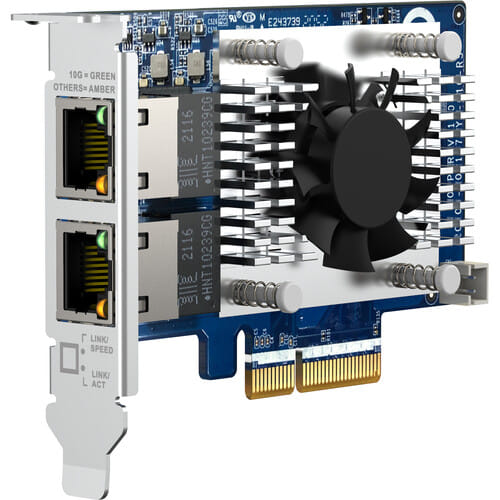 QNAP Dual-Port 10GBE Network Adaptor
