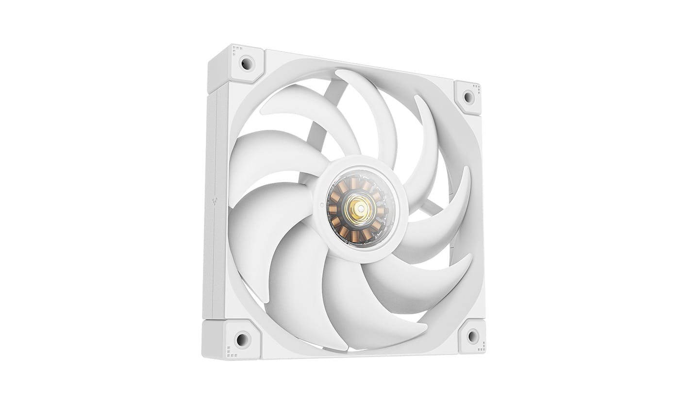 DeepCool FT12 120mm High-Performance Cooling Fan - White