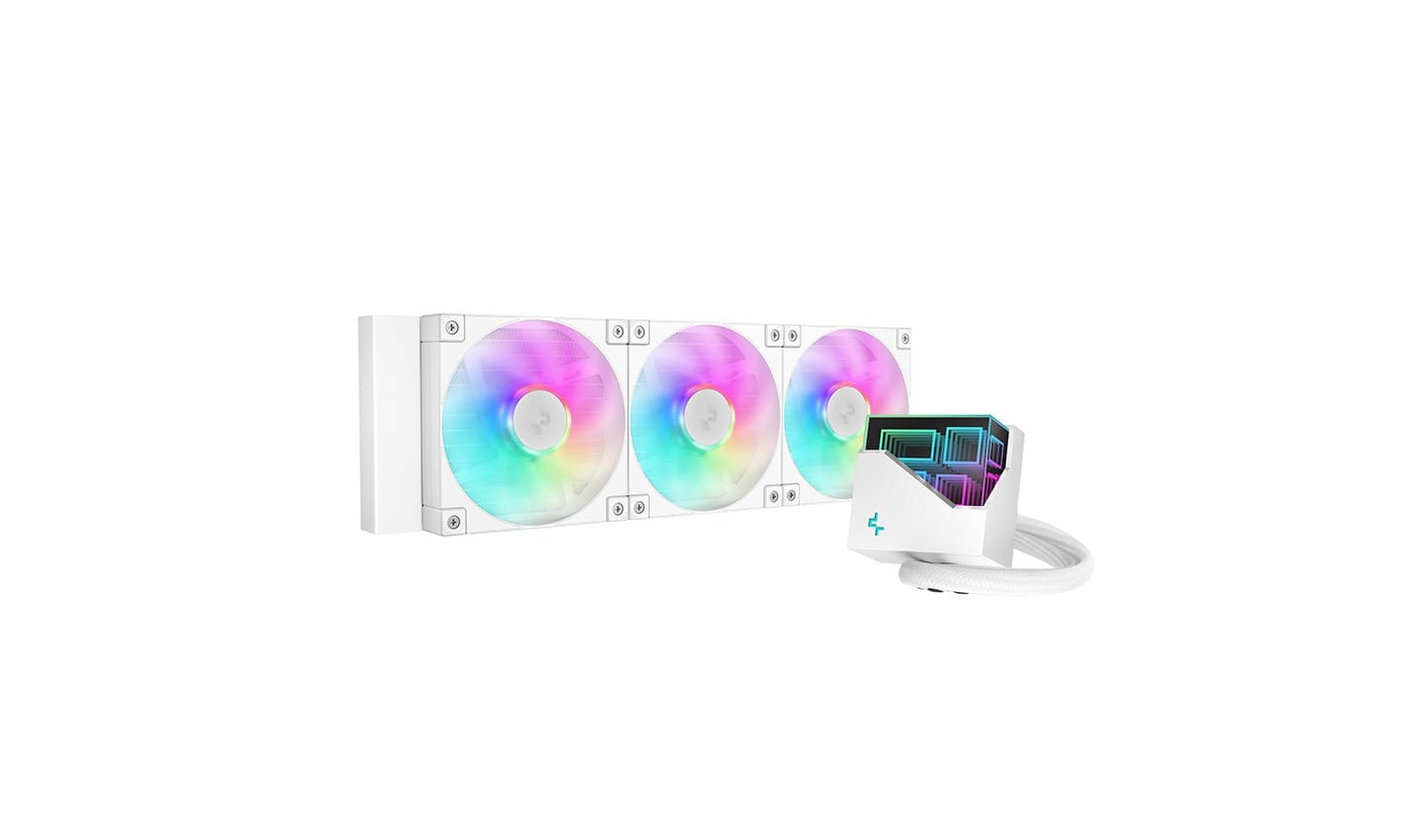 Deepcool LT360 WH ARGB Liquid CPU Cooler - White