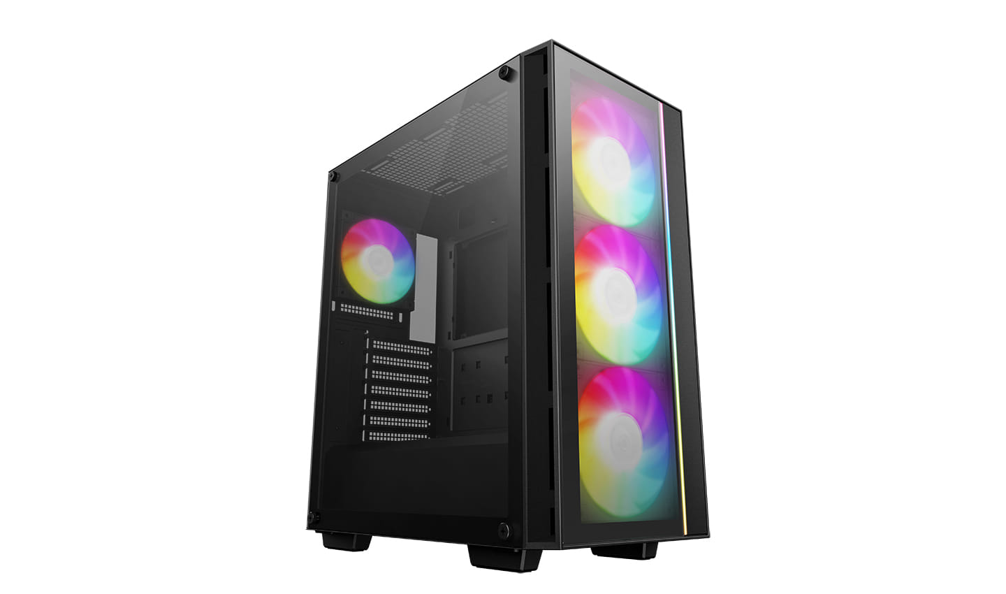 DeepCool Matrexx 55 V4 C Temepred Glass Air Flow ATX Classic Computer Case