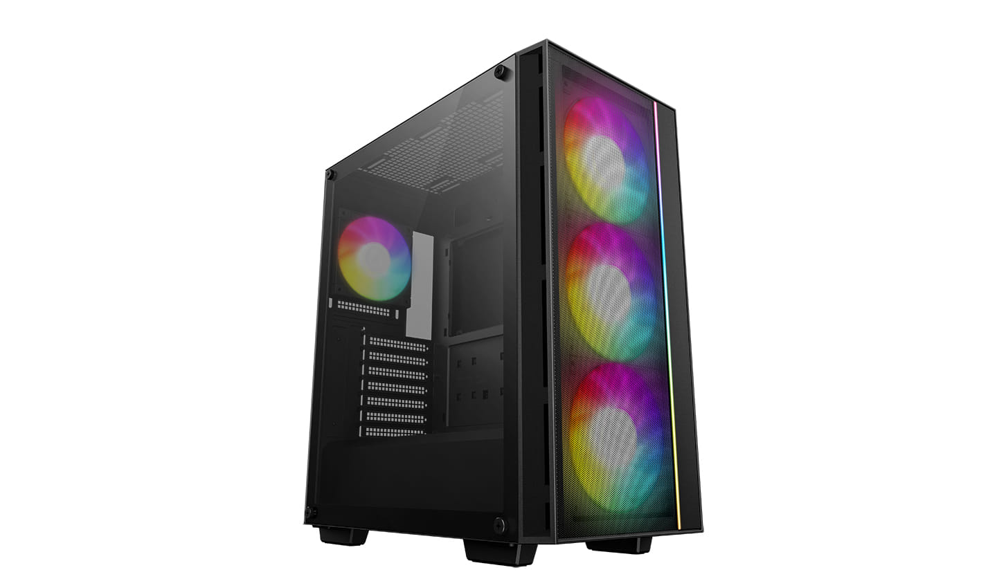 DeepCool Matrexx 55 Mesh V4 C Tempered Glass Air Flow ATX Classic Computer Case