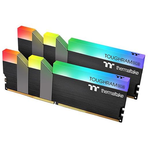 Thermaltake ToughRam RGB 16GB (2x8GB)DDR4-4600 RAM Memory - Black