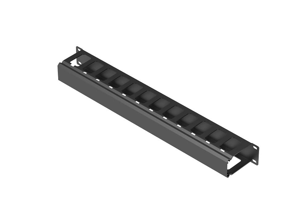 ATEN KVM Horizontal Cable Duct 1U 19" Black