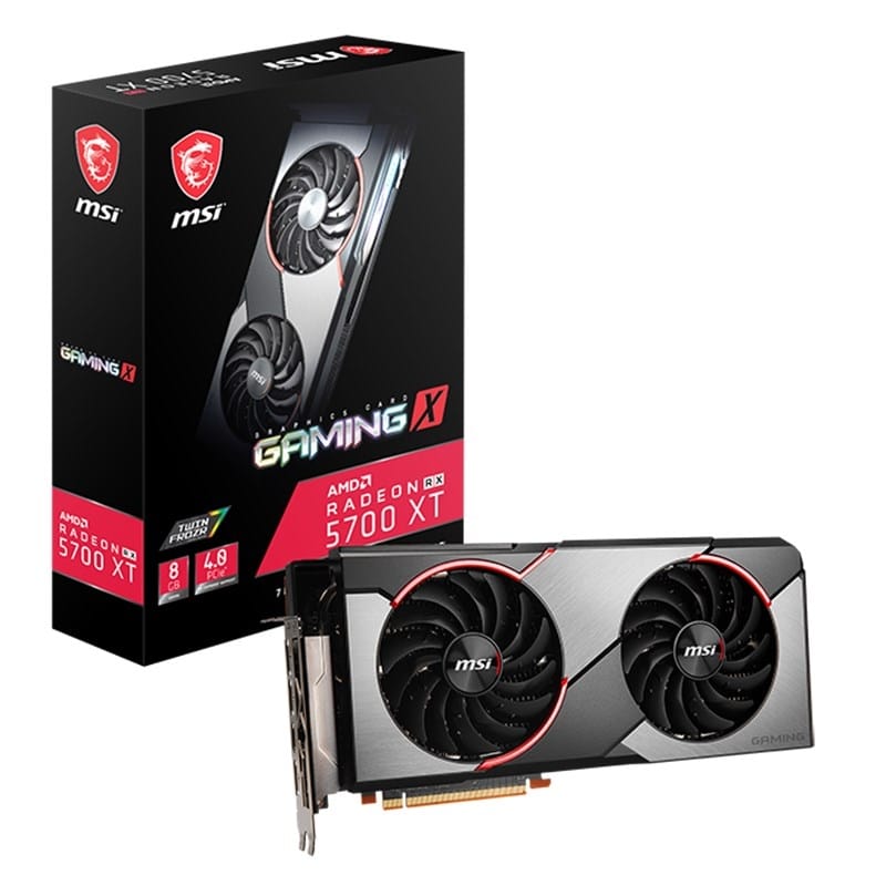 8gb Graphics Card Msi 5700xt Gaming X Msi Radeon Rx 5700 Xt
