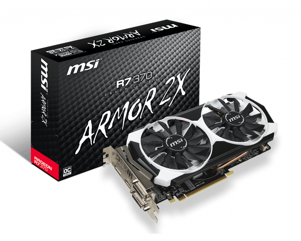 Graphics Card Gigabyte R7 370 370 2gb R7 370 4gb Mining Video Card