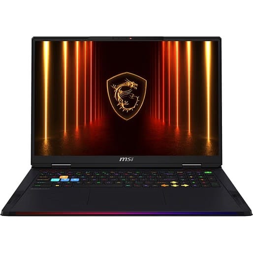 MSI Raider A18 HX A9WJG 18" 4K MiniLED 120Hz Laptop, Ryzen 9, 96GB RAM, 4TB (2TB+2TB) SSD, RTX 5090, Windows 11 Pro
