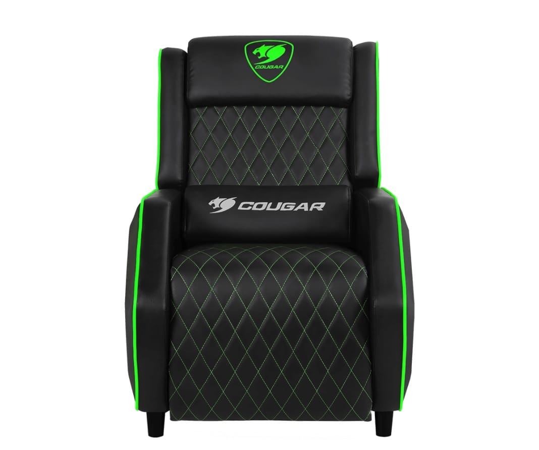 Cougar Ranger XB Sofa - Black & Xbox Green 
