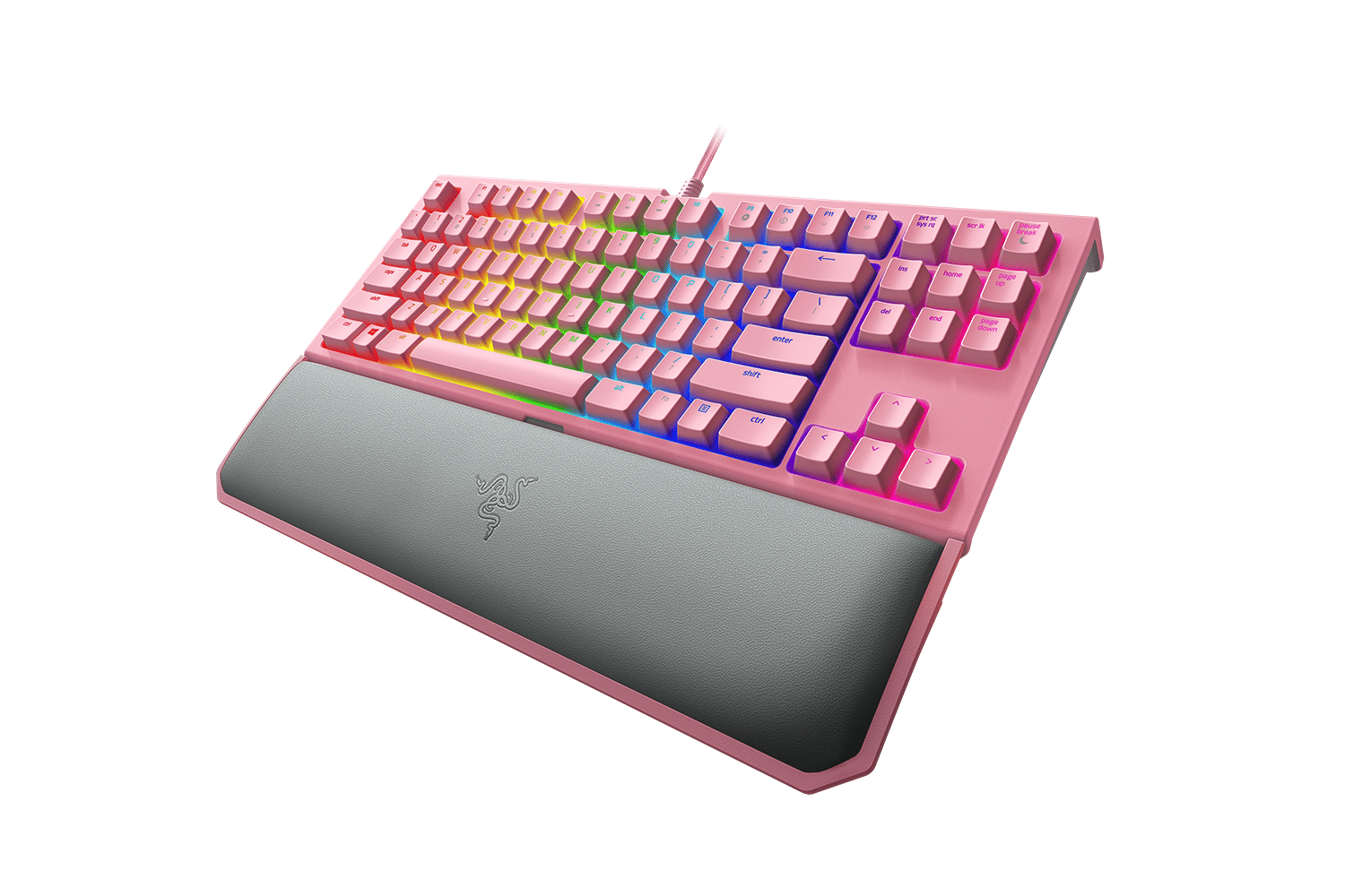 ♡Razer BLACKWIDOW chroma v2 ピンク♡ Razer BlackWidow TE Chroma V2 Mechanical Gaming Keyboard - Quartz Pink