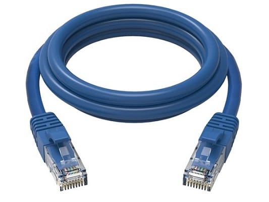 Cruxtec Cat6 Ethernet Cable Blue 5 Meter