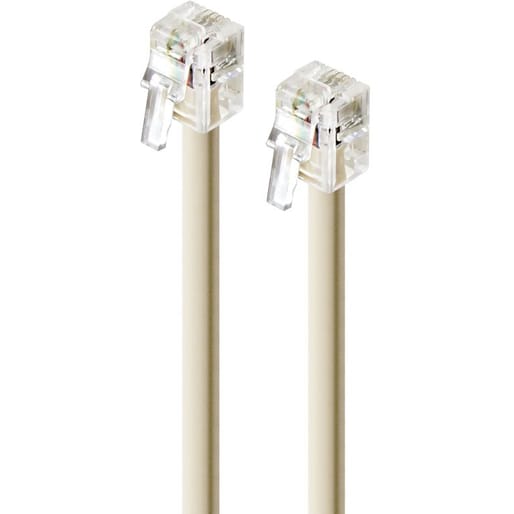 Alogic 5m RJ12 Telephone Cables/6P6C Male to Male