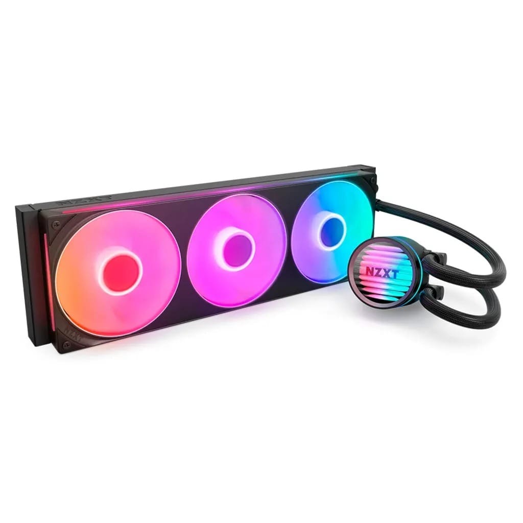 NZXT Kraken Core RGB 360mm All-In-One Liquid CPU Cooler - Black