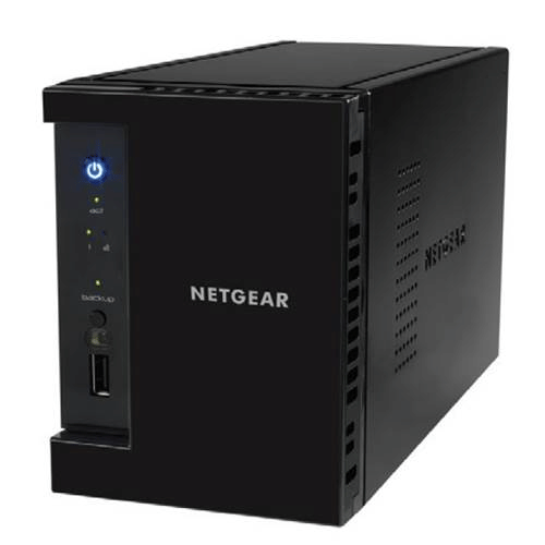 Netgear ReadyNAS 2 Bay Diskless NAS - 1.4Ghz Quad-Core, 2GB RAM