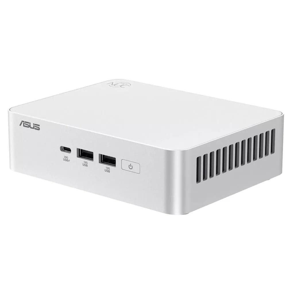 ASUS NUC 15 Pro+ Mini PC Barebone Kit, Ultra 7-255H DDR5 - Silver