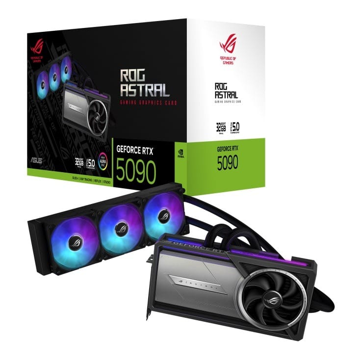 ASUS ROG Astral LC GeForce RTX 5090 32GB Graphic Card