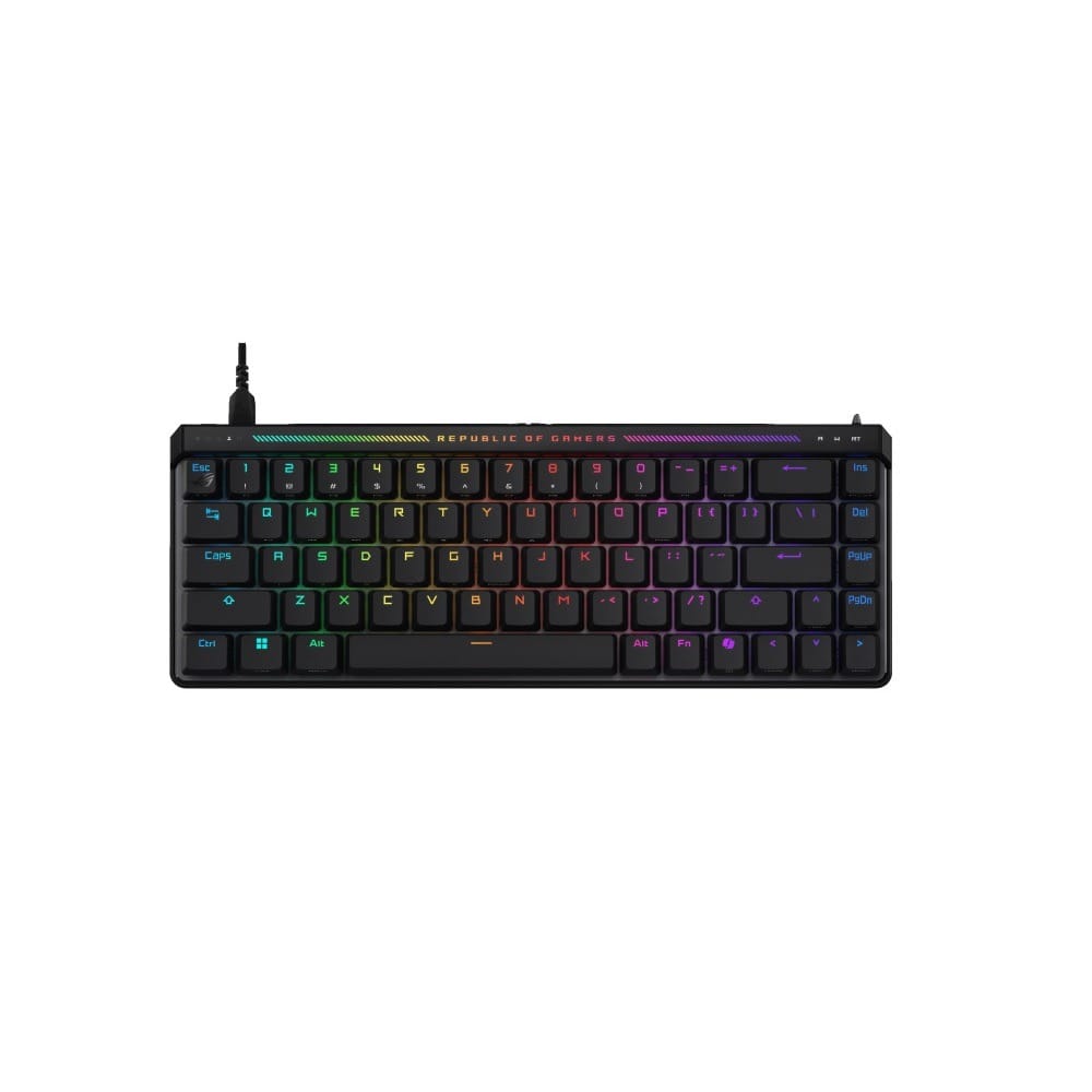 Asus ROG Falchion ACE HFX 65% Analog Gaming Keyboard - Pre-Lubed ROG Magnetic Switch