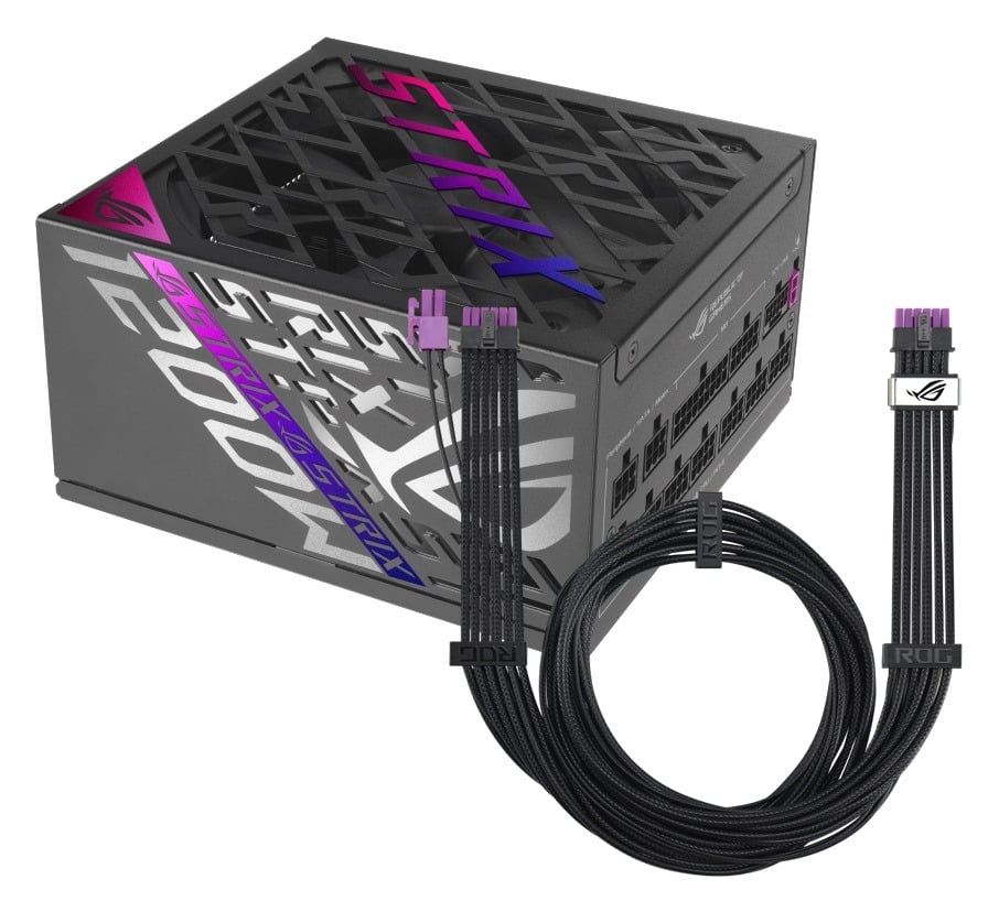 ASUS ROG STRIX 1200W Platinum with ROG Equalizer Cable Power Supply
