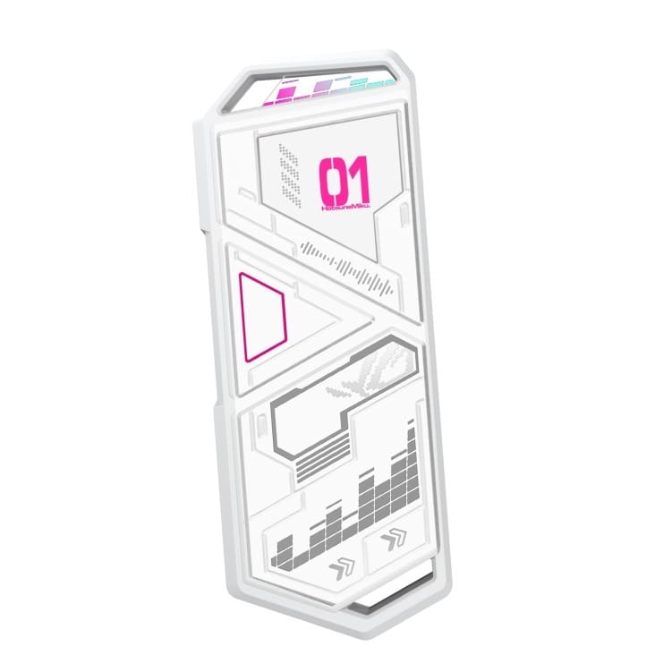 Asus ROG Strix Arion Hatsune Miku Edition M.2 NVMe SSD Enclosure - Moonlight White