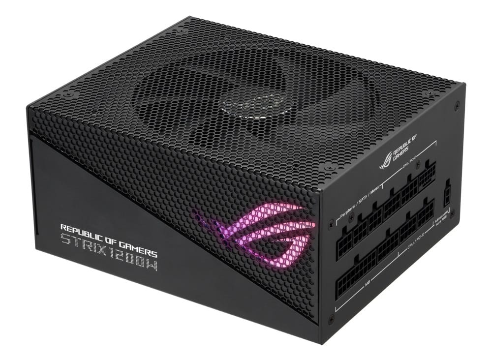 ASUS ROG STRIX 1200W 80+ Gold Aura Edition Fully Modular ATX Power Supply