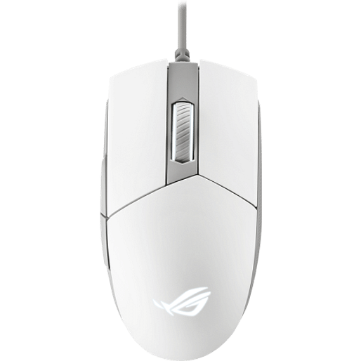 Asus ROG Strix Impact II Gaming Mouse - Moonlight White